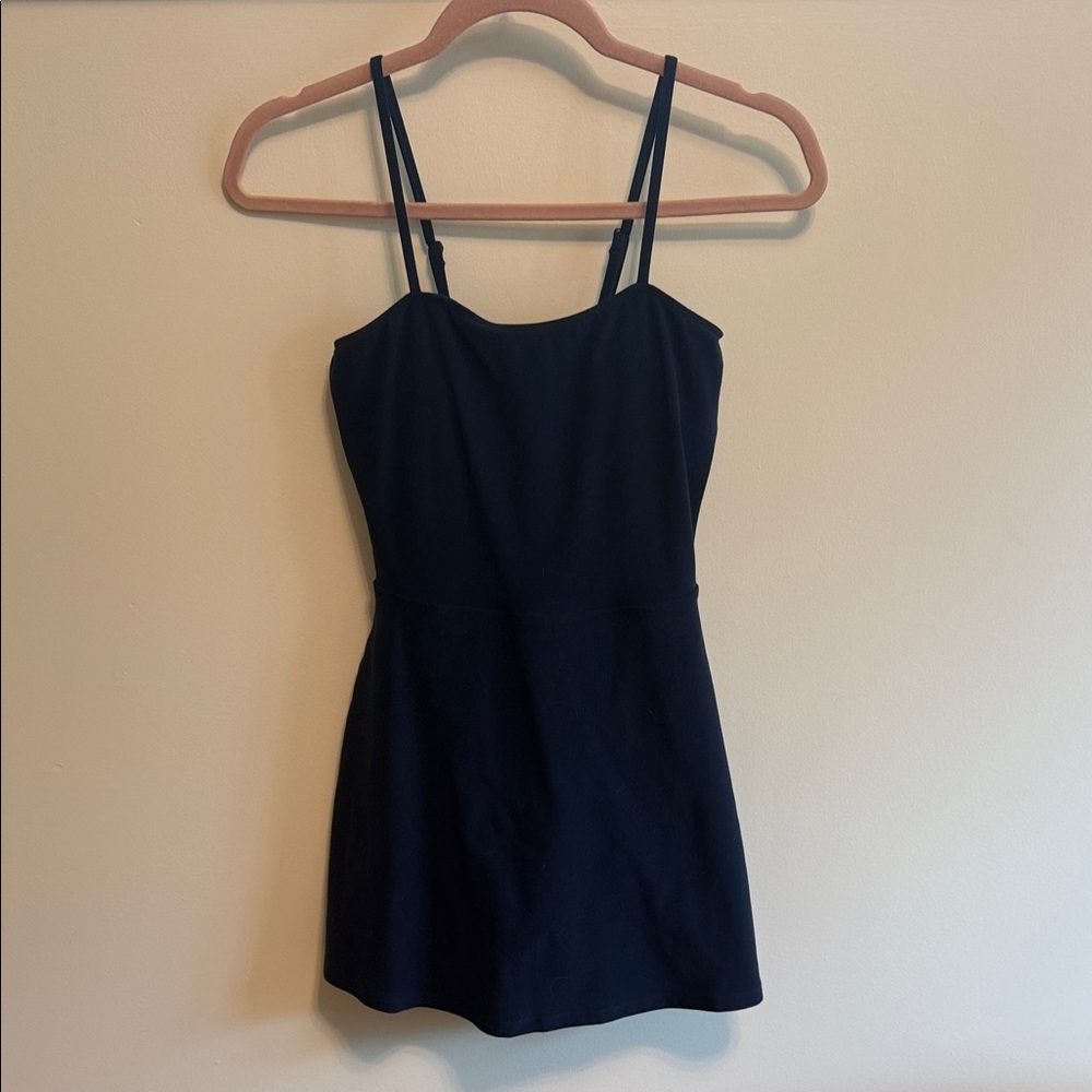 Alo Alosoft Courtside Tennis Dress - Navy